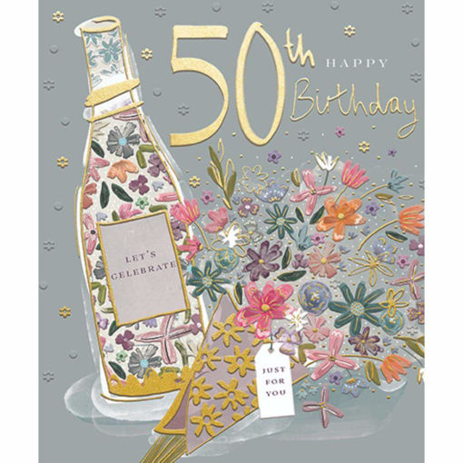 Picture of HAPPY 50TH BIRTHDAY CARD